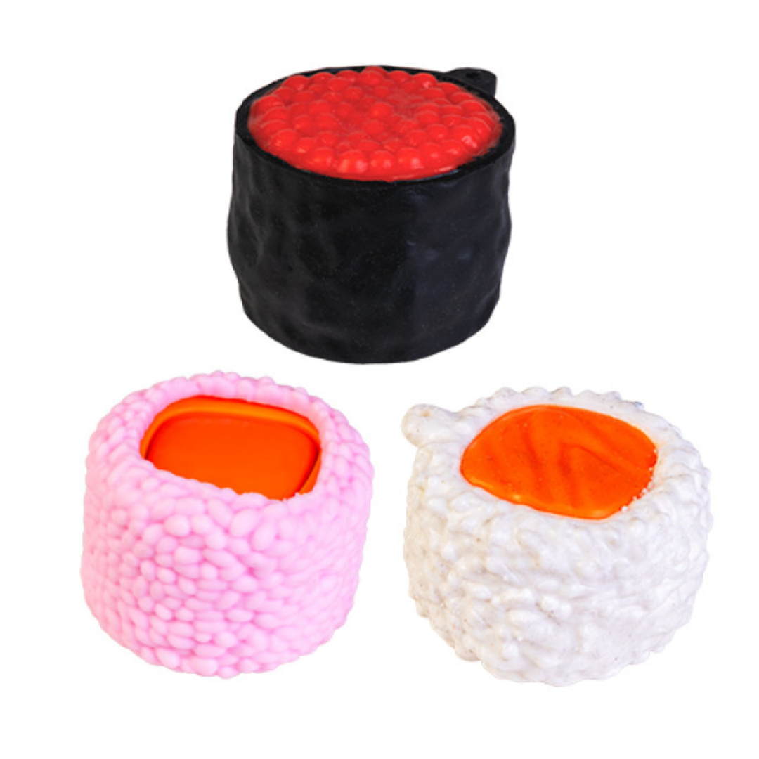 Fidget Sushi Platter Includes Squishy