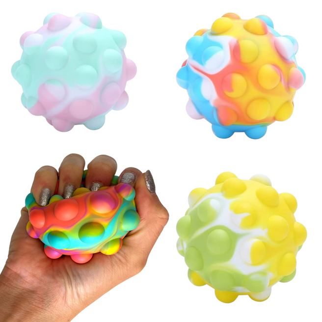 3D Pop It Fidget Ball
