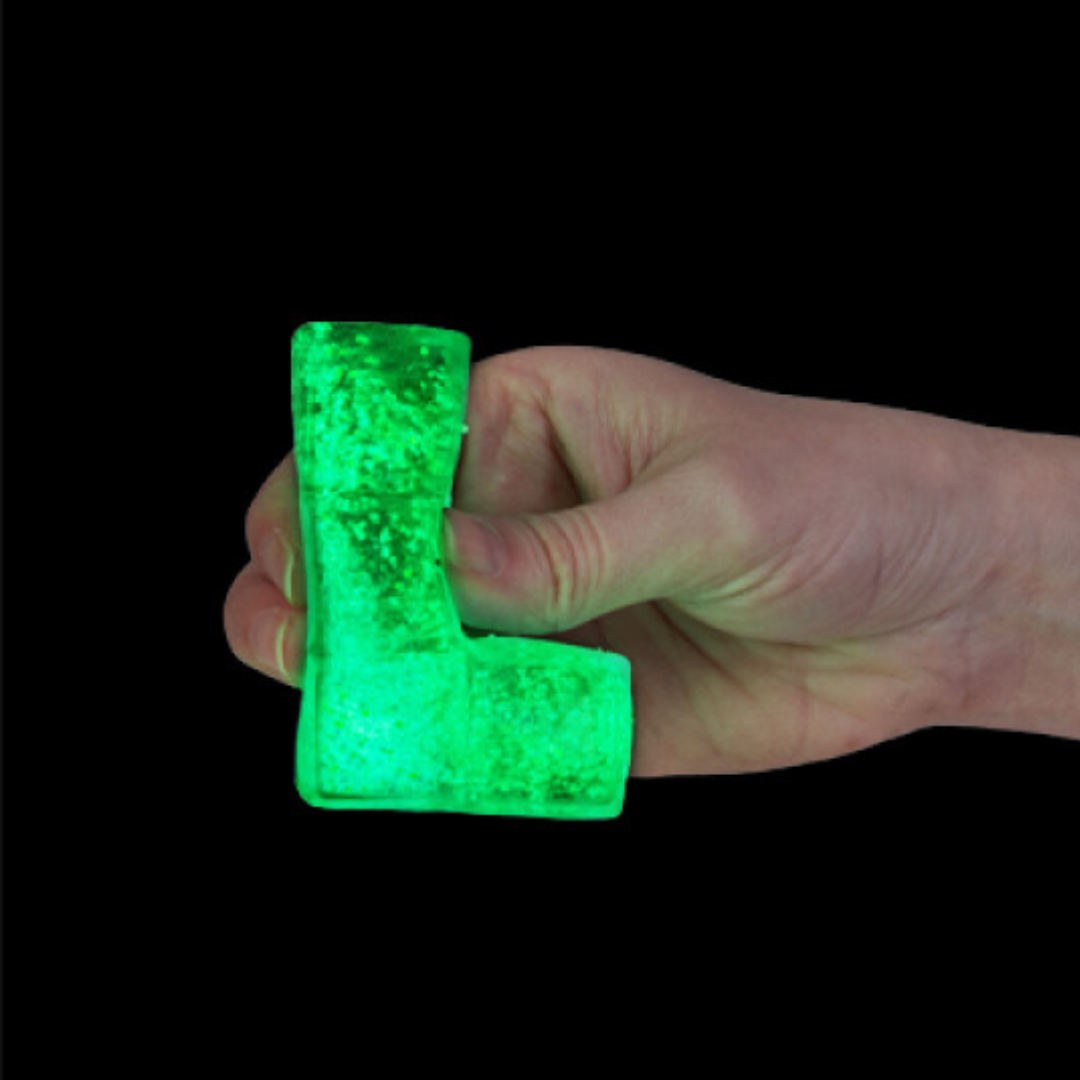 Tetris Puzzle Glow Sugar Squishy Set