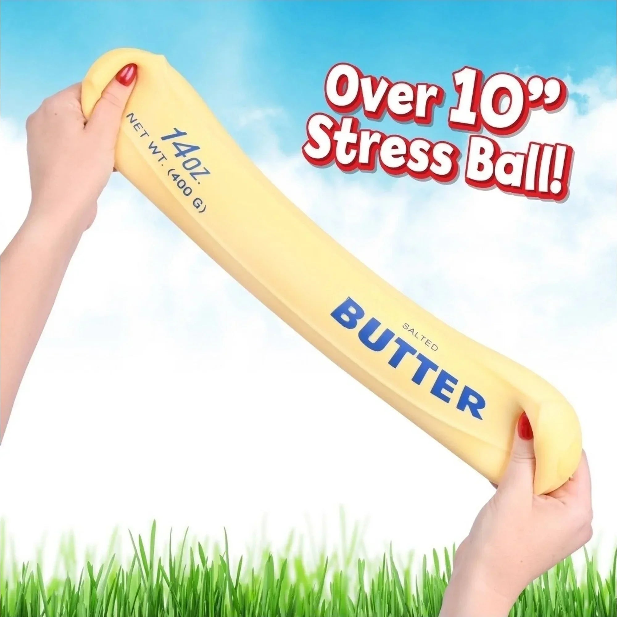 Cream Filled Butter Stick Squishy Giant 22cm NEW