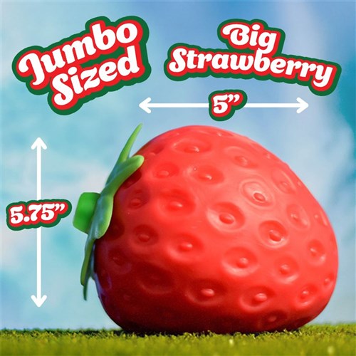Giant Squishy Strawberry