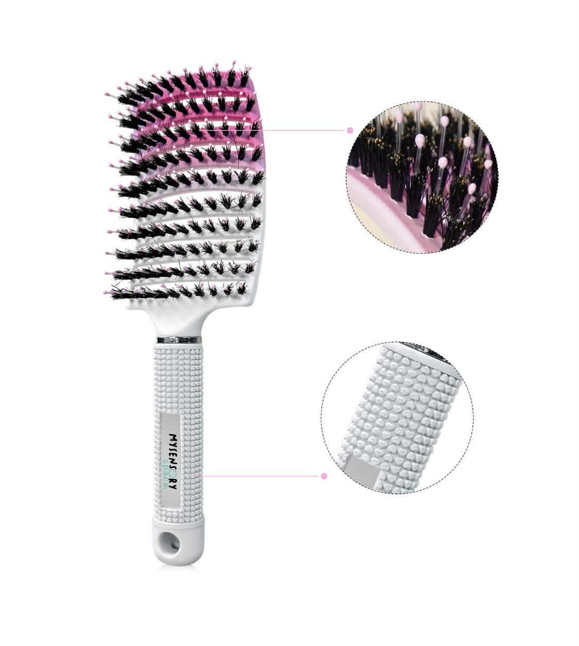 Sensory Hairbrush Pink Marshmallow