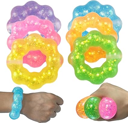 Glitter Squishy Bracelet Sensory