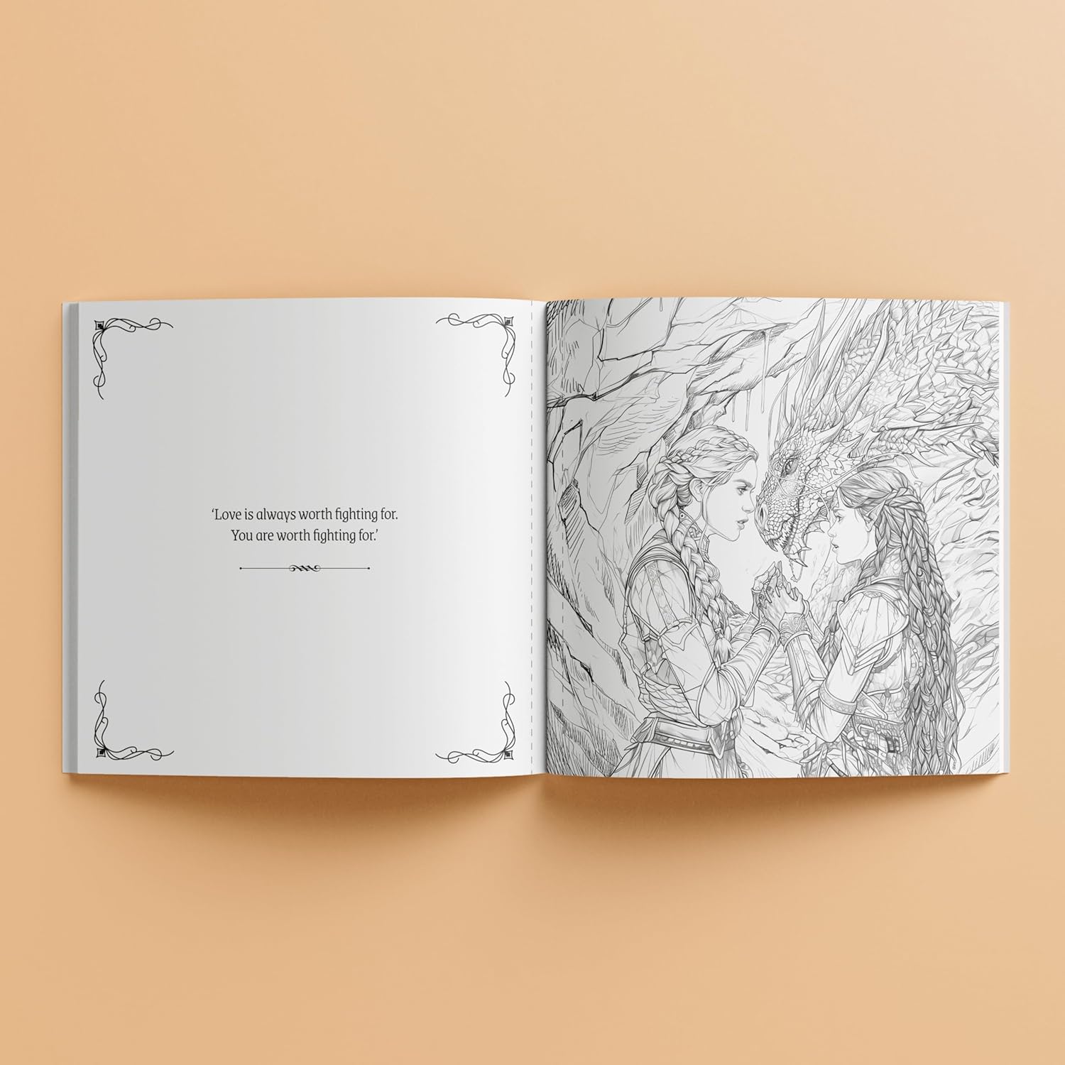Dragon Riders Colouring Book