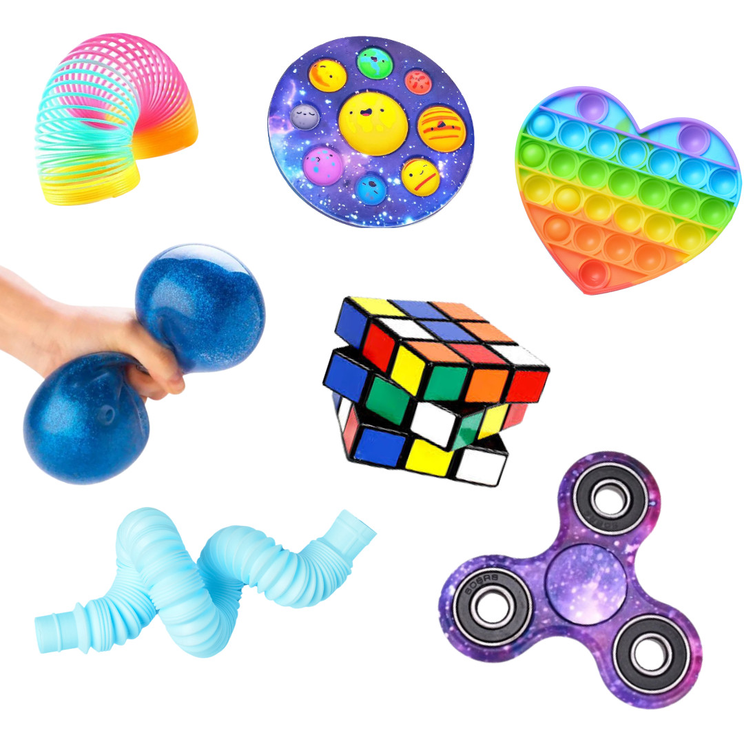 Mystery 3-pack sensory fidget toy bundle for kids with ADHD and SPD — My Sensory Space