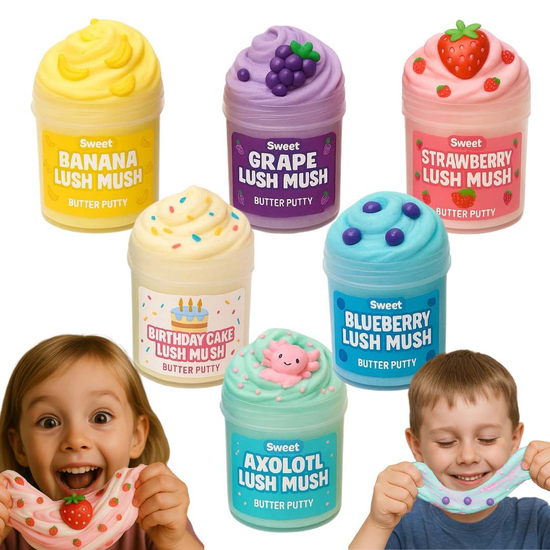6-pack sensory slime master bundle for children — My Sensory Space Australia