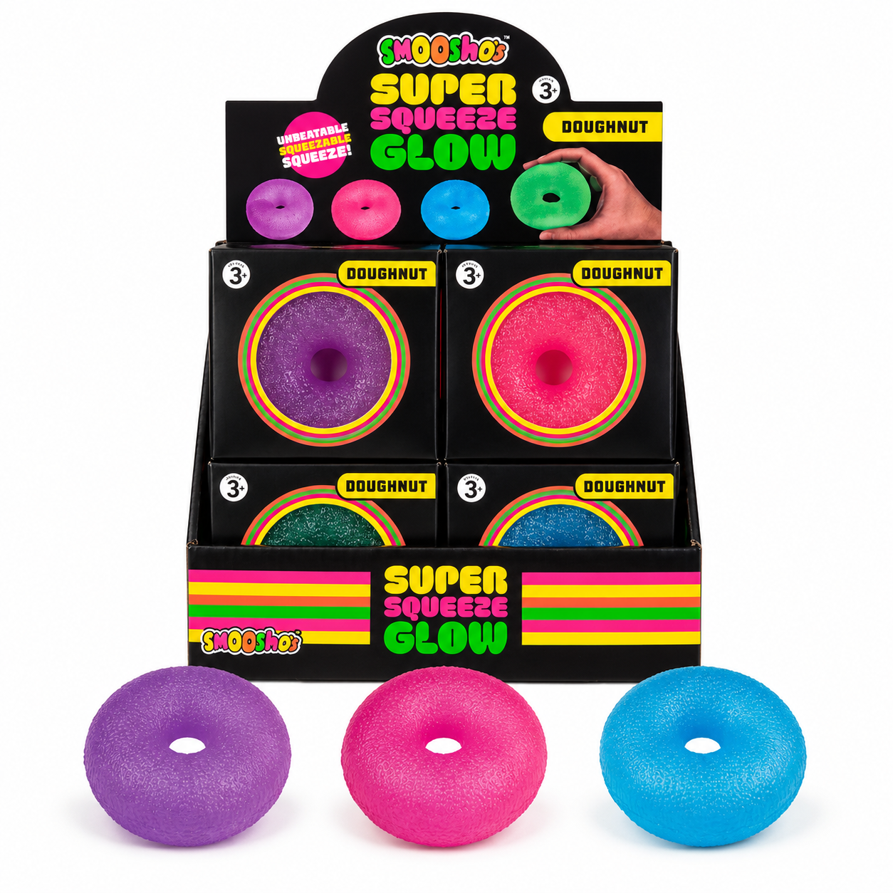 Doughnut Glow Sugar Squishy