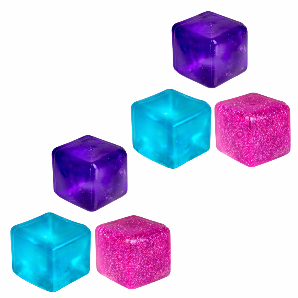 Jelly Cube Squishy Value Pack