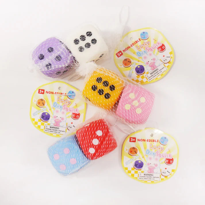 Lucky Dice Squishy - 2 Pack
