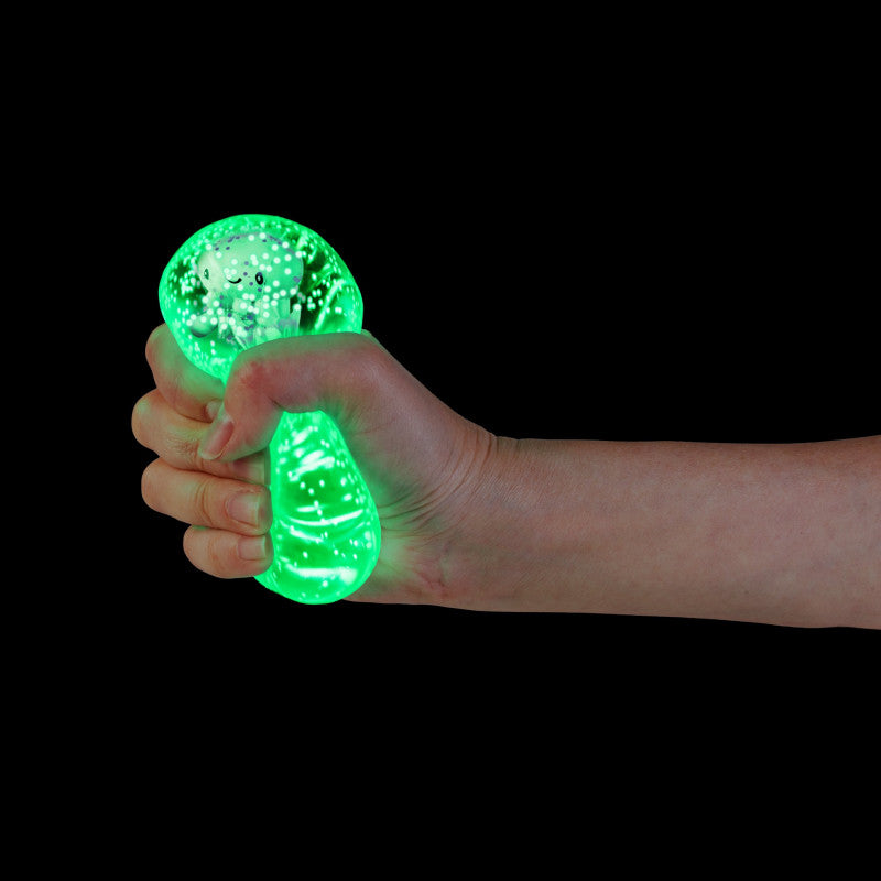 Diamond Glow in The Dark Sugar Squishy - Penguin