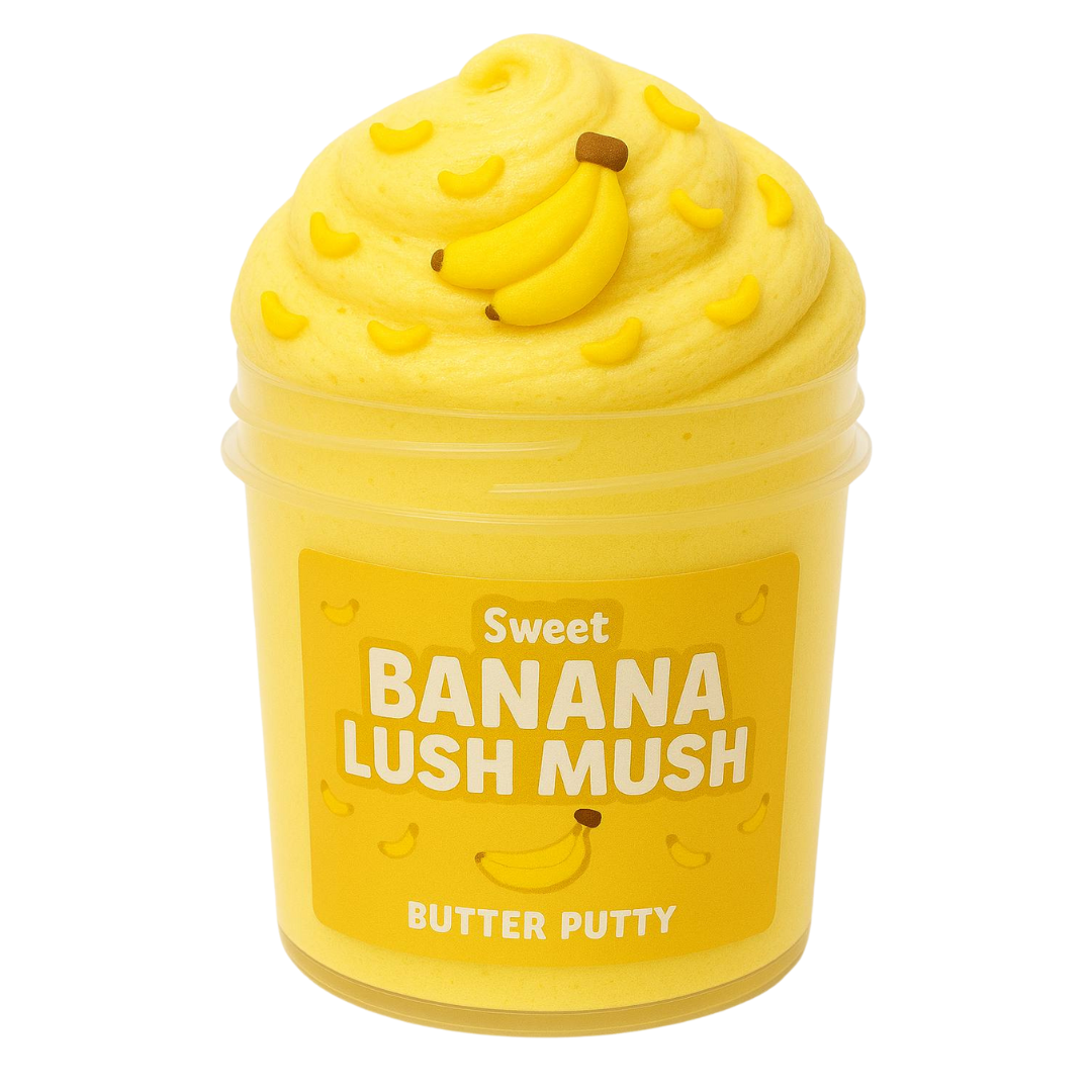 Banana-scented butter slime sensory toy for children — My Sensory Space