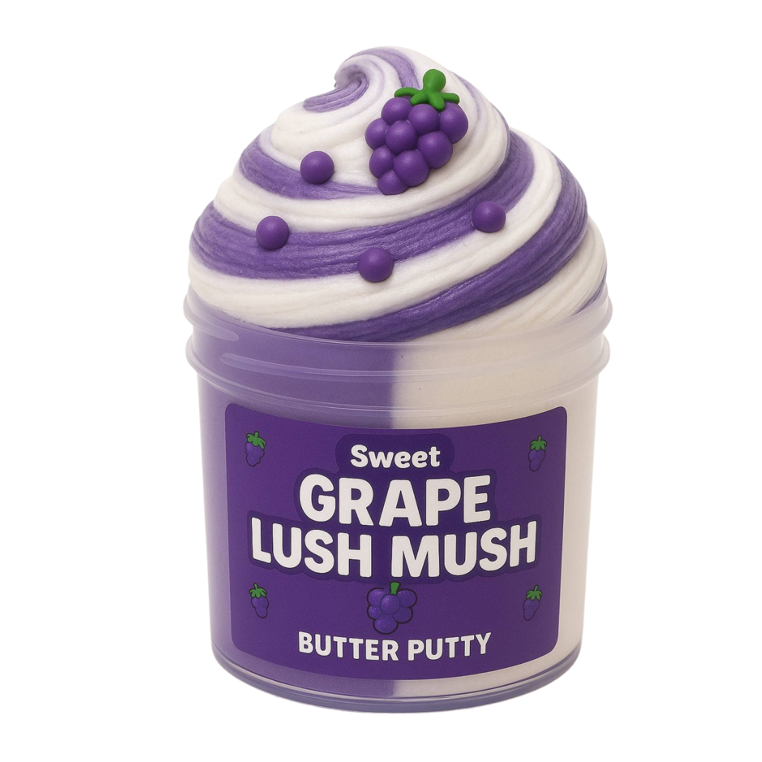 Grape-scented butter slime sensory toy for children with SPD — My Sensory Space