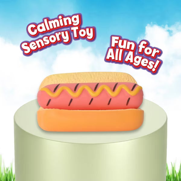Sunny Days Squeeezy Hot Dog Giant Squishy