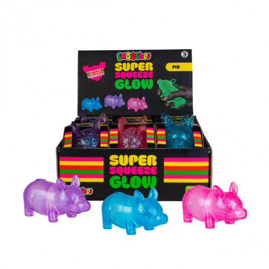 Glitter Glow Pig Sugar Squishy