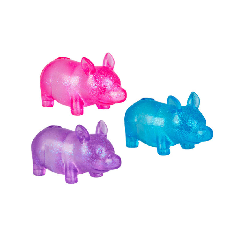 Glitter Glow Pig Sugar Squishy