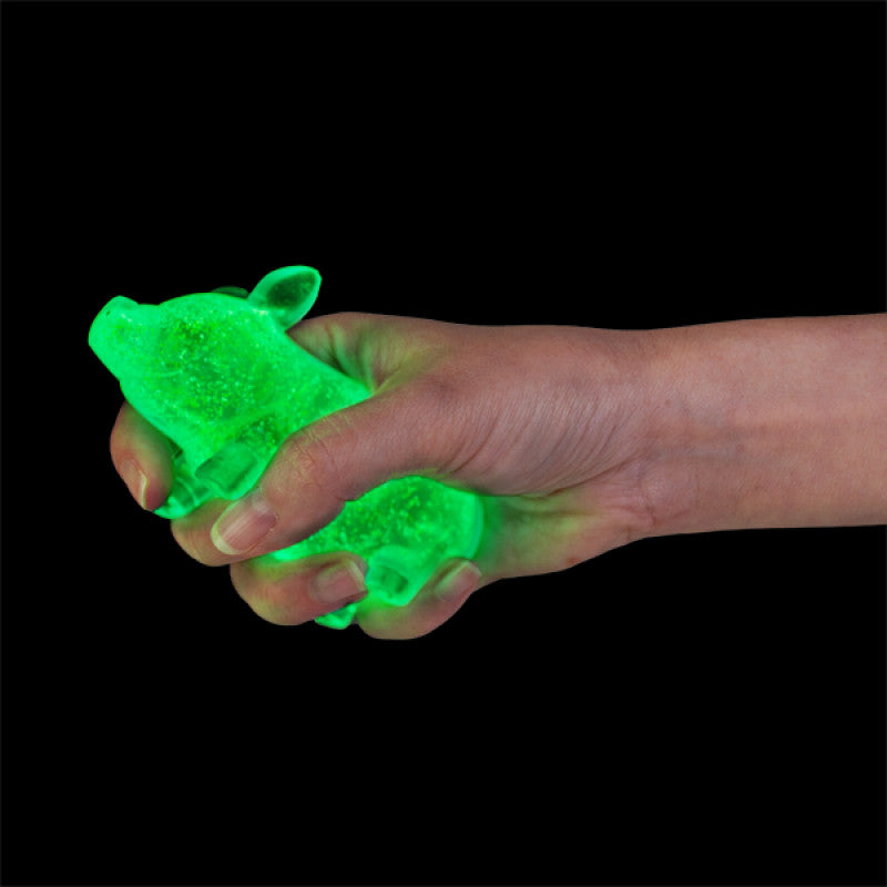 Glitter Glow Pig Sugar Squishy