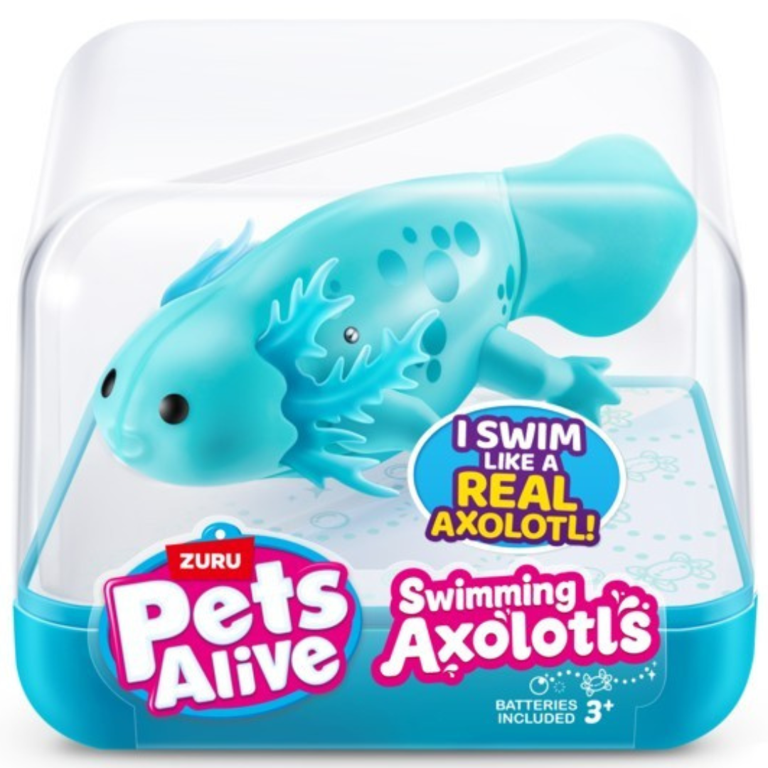 Swimming Axolotl Pet - Water Activated