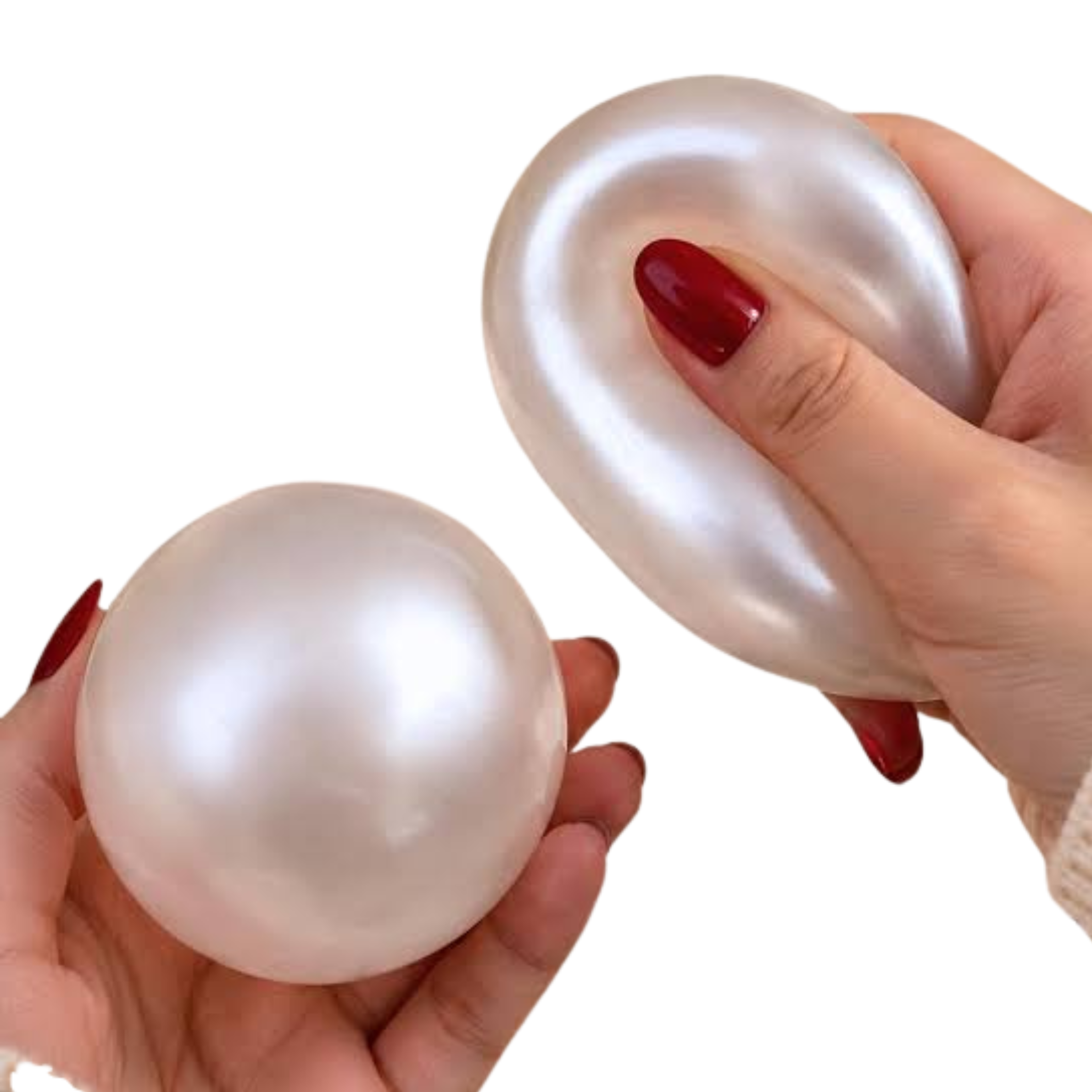 Coconut Oil Pearl Shimmer Squishy - 3 Pack