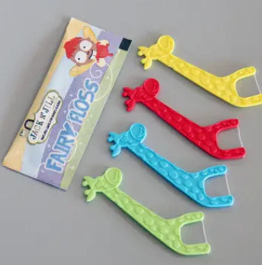 Jack N' Jill Natural Biodegradable Floss Picks 30 Pack