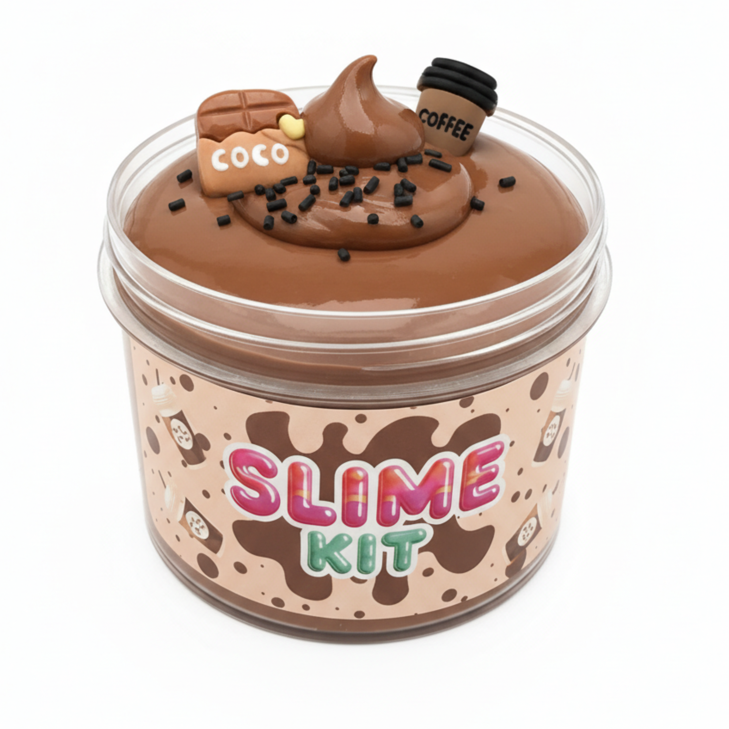 Coffee scented sensory slime for kids and adults — My Sensory Space Australia