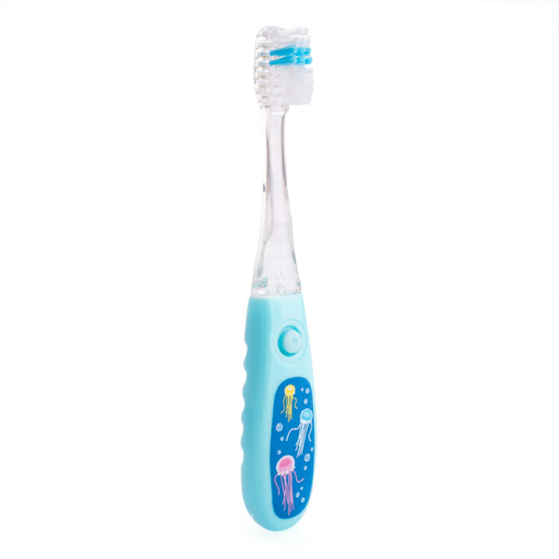 Jelly Fish Flashing Toothbrush - 2 Min Timed