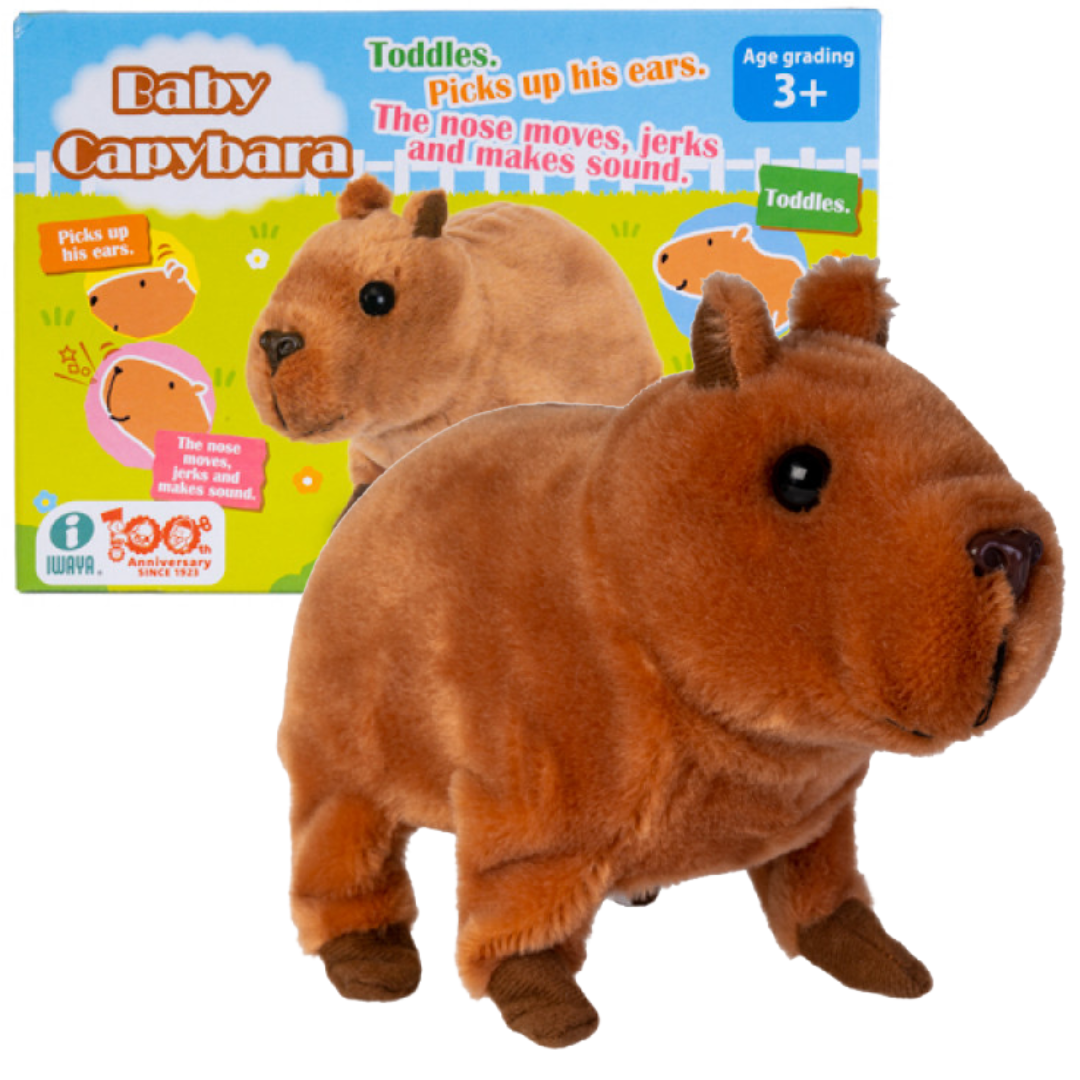 Capybara Animated Pet Sensory Toy