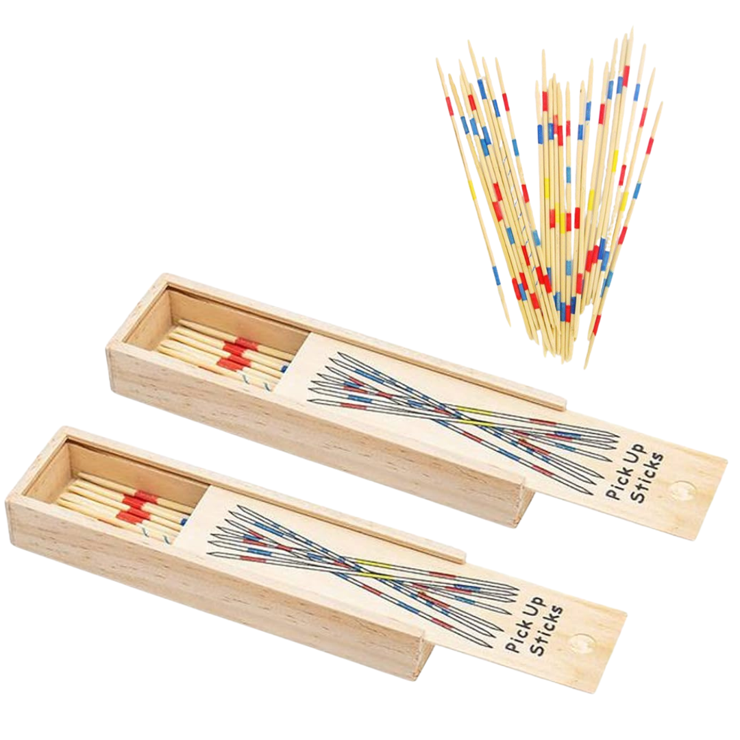 Classic pick up sticks game for children — educational toy by My Sensory Space