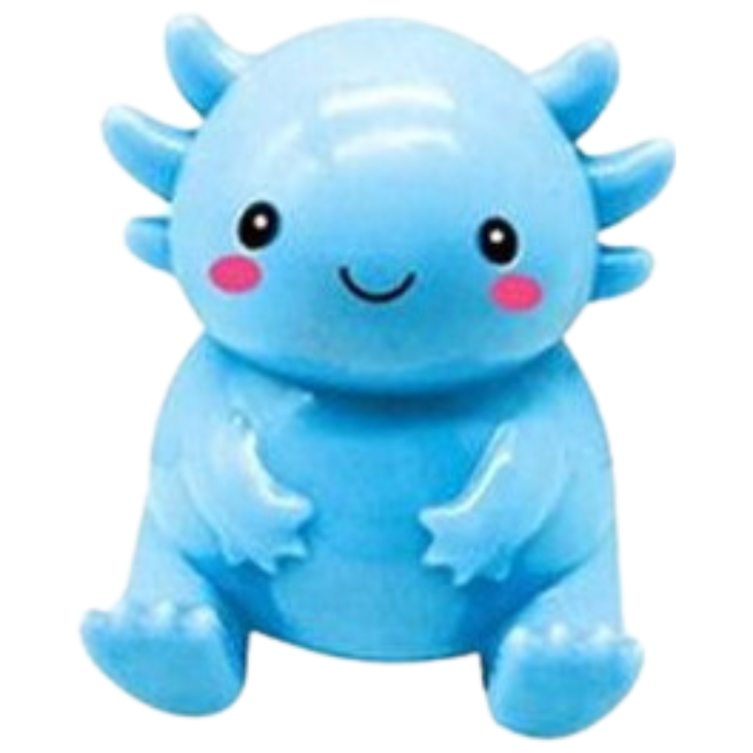 Bubblegum Axolotl Squishy Sensory Toy
