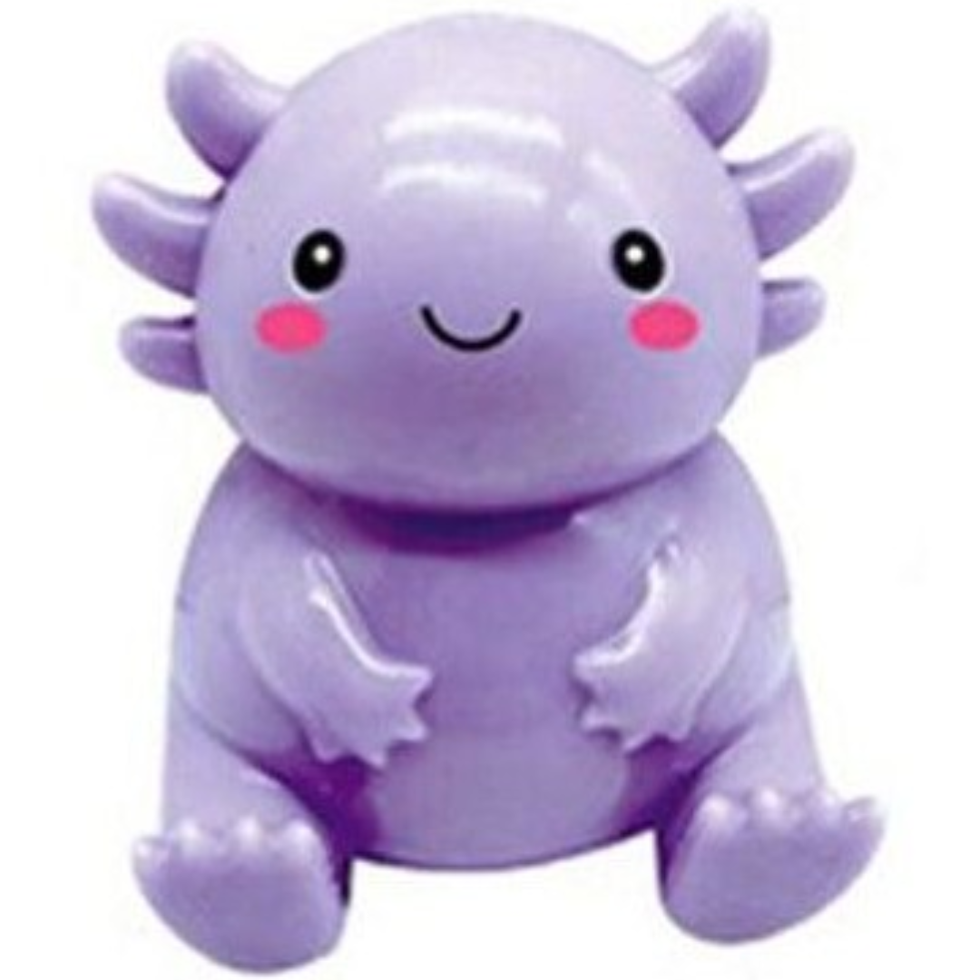 Bubblegum Axolotl Squishy Sensory Toy