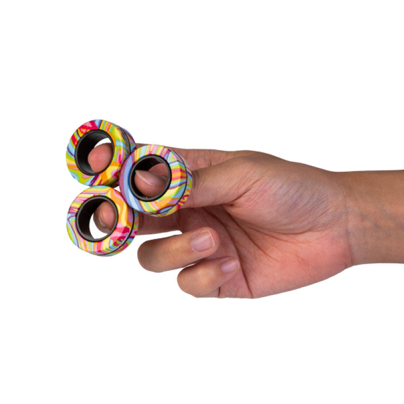 Magnetic Fidget Rings 3 Pack