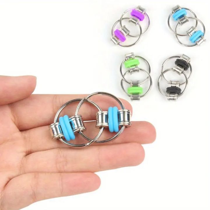 Flippy Chain Fidgets Sensory Toy 4 Pack