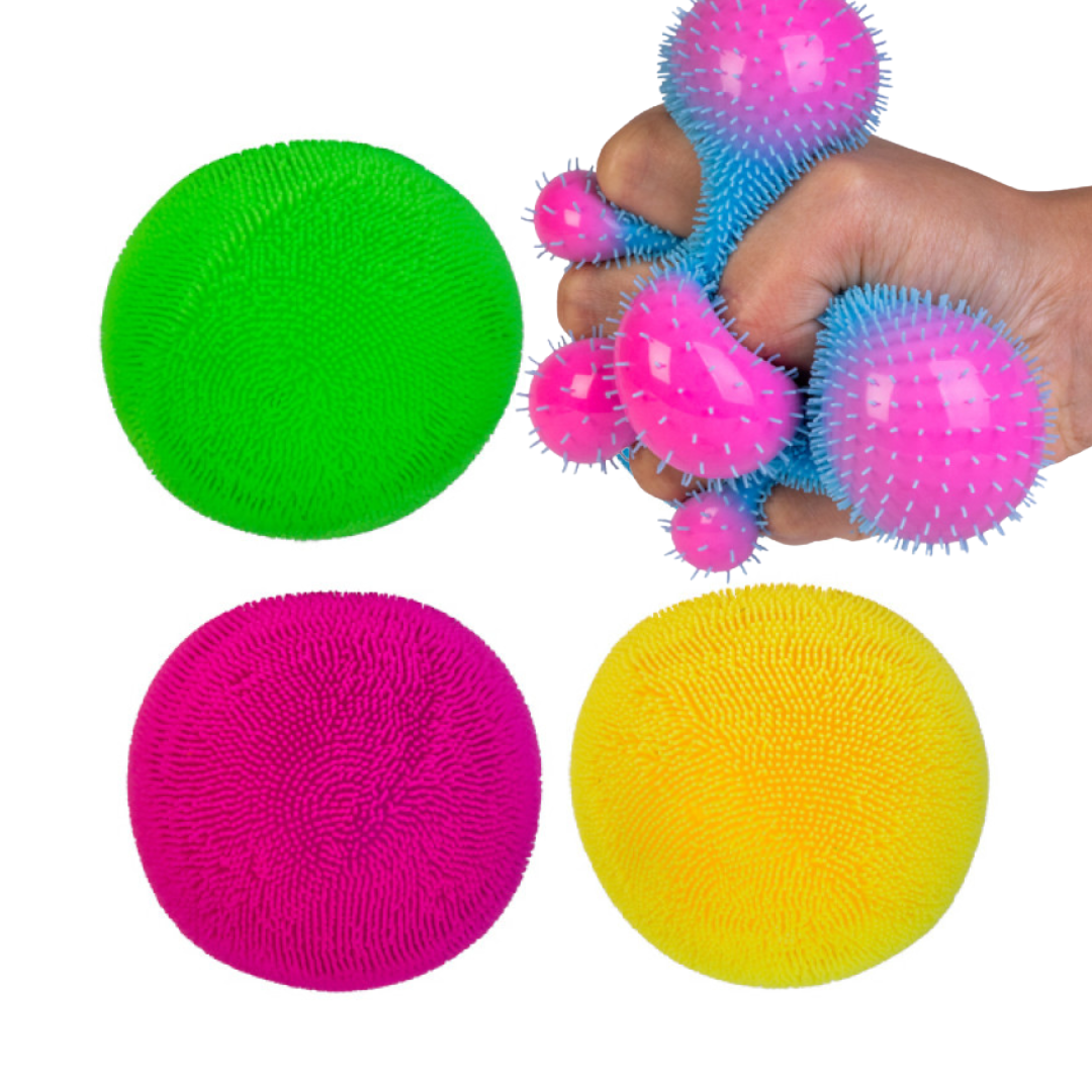 Furry Colour Change Squishy Ball