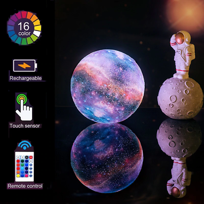 Galaxy Touch Moon Lamps With Remote