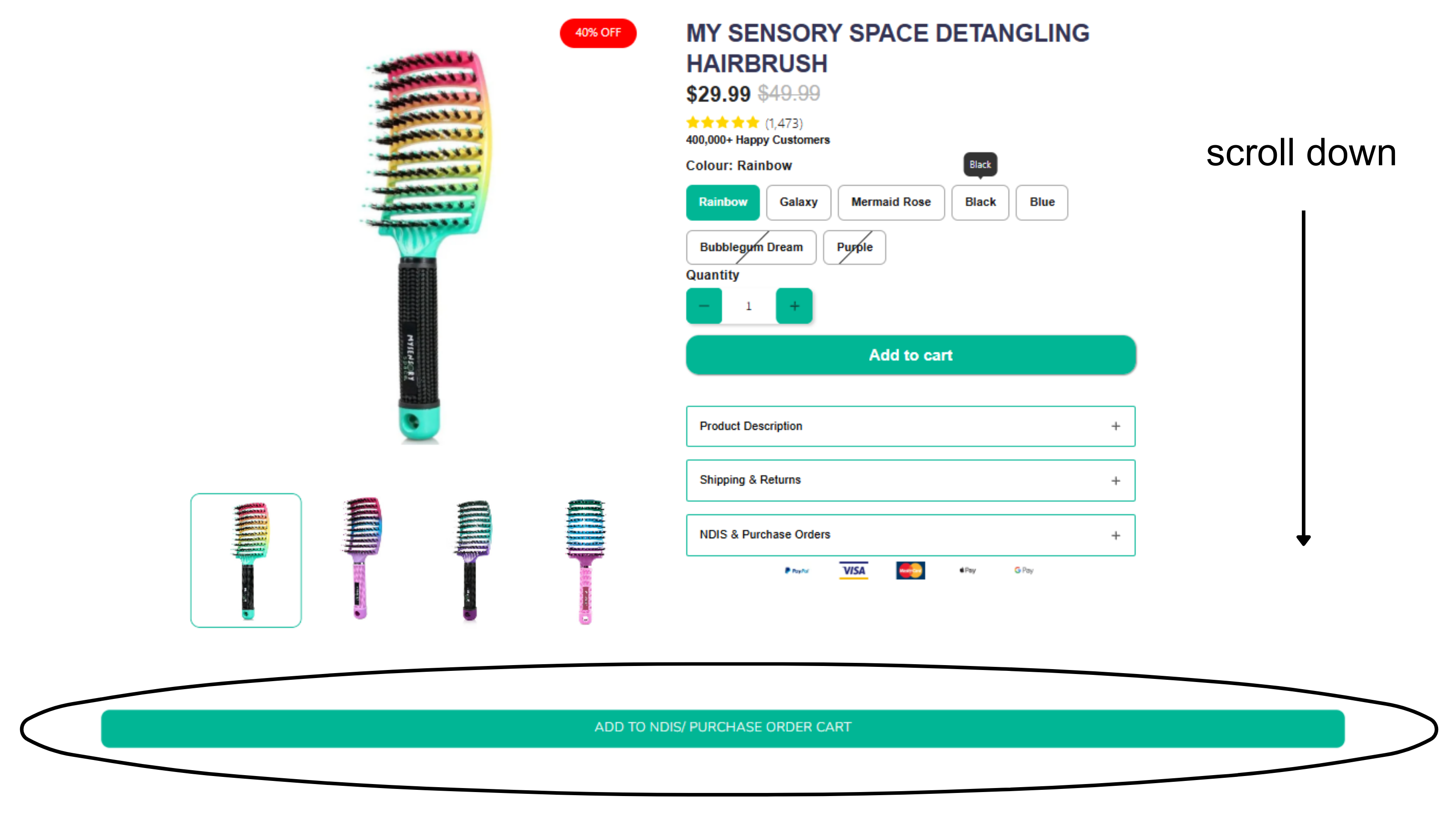 DescrMy Sensory Space accepts NDIS purchase orders for sensory toys, fidgets, weighted items & more. Fast processing, tax invoice provided. Shop 400+ NDIS-eligible products.ibes the appearance of the image
