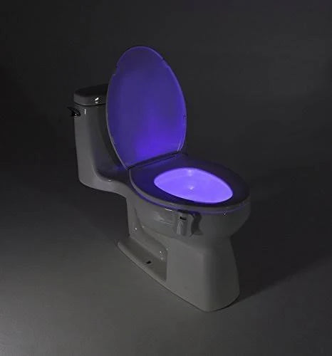 LED Disco Motion Activated Toilet Light Lamp