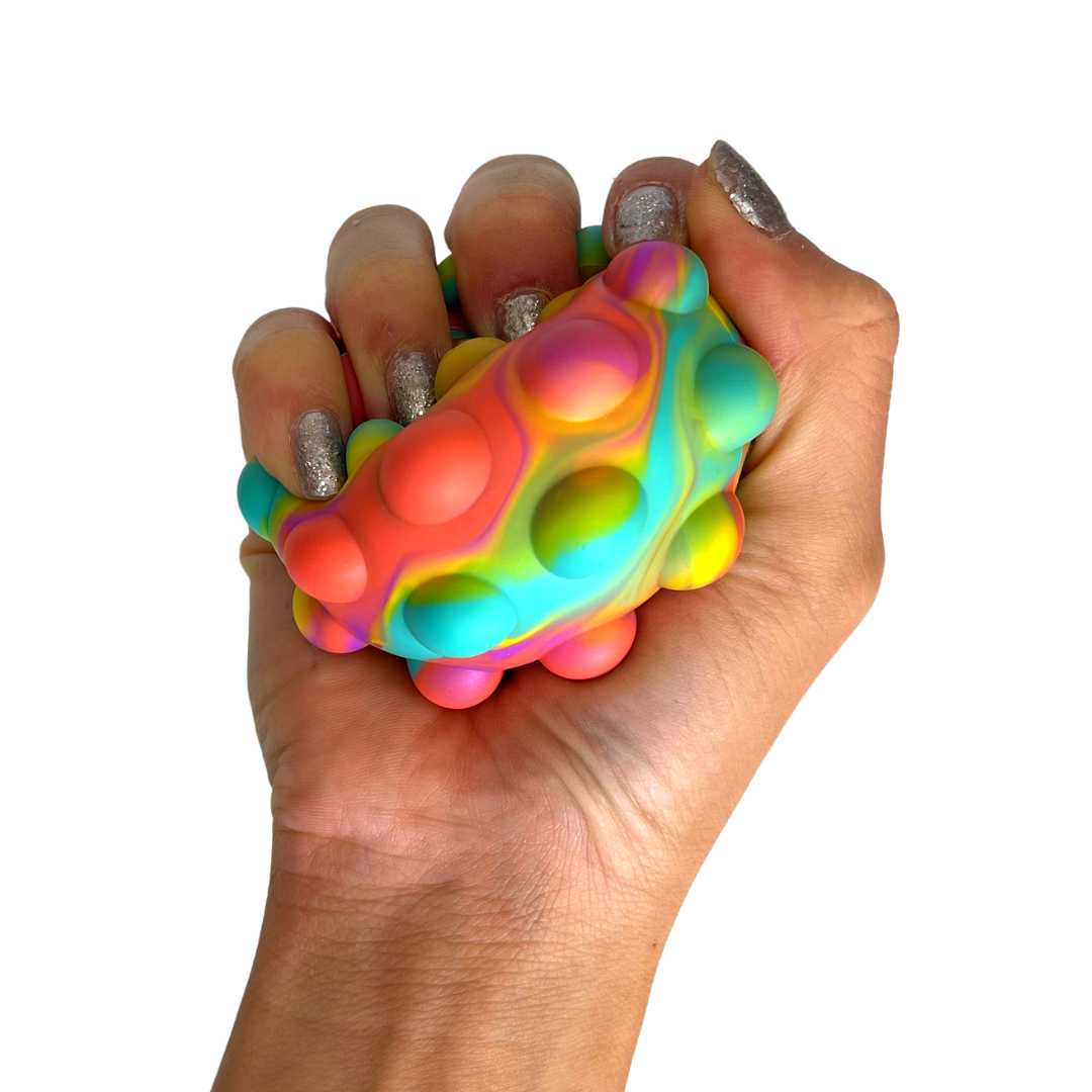 3D Pop It Fidget Ball