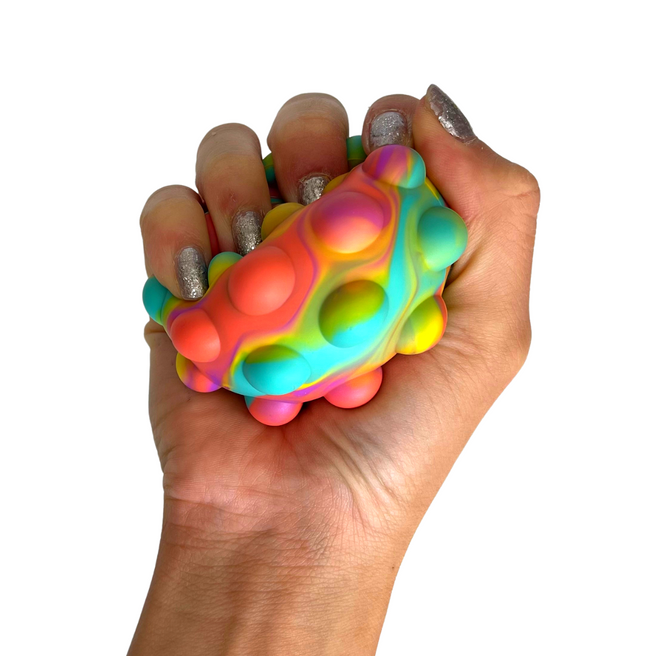 3D Pop It Fidget Ball