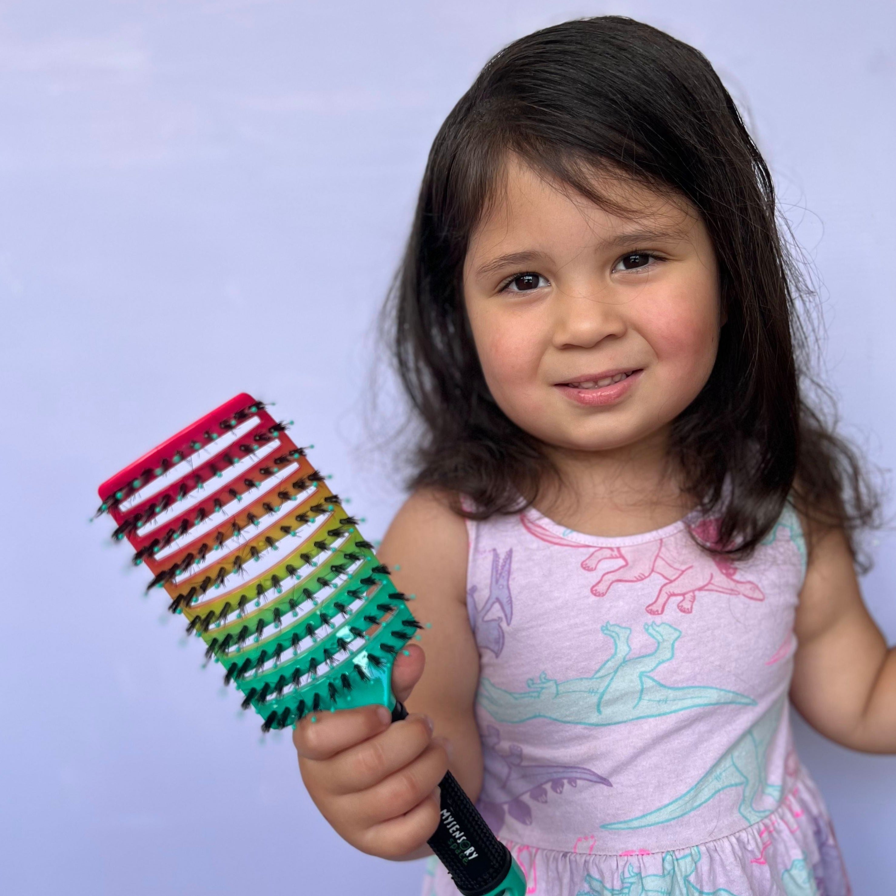 Sensory Hairbrush Pastel Paradise