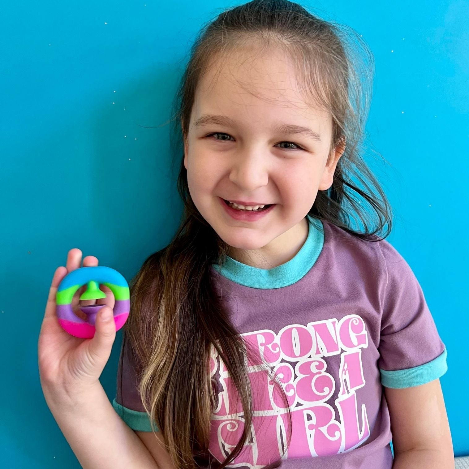 Rainbow Hand Snapper Fidget Toy